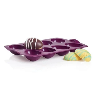 Tupperware Silicone Oval Form Royal Amethyst New - Picture 1 of 2