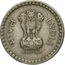 [#532223] Moneta, INDIE-REPUBLIKA, 5 Rupees, 2000, EF(40-45), Miedź-Nikiel, KM:1
