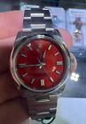 Rolex Oyster Perpetual 126000 Red 36mm Unisex Watch
