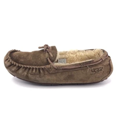 Zapatillas mocasín UGG Australia 5612 Dakota para mujer talla 9 EUR 40 cuero marrón Foto 1 de 4