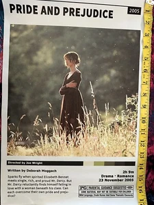 Pride And Prejudice Poster Rolled Canvas Print 17 Inches - Picture 1 of 1