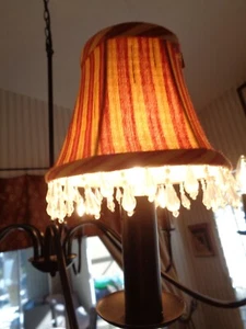 Five New Country French Fabric Chandelier Shades - Picture 1 of 4