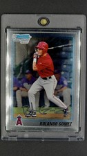 2010 Bowman Chrome Prospects #BCP56 Rolando Gomez RC Rookie Los Angeles Angels