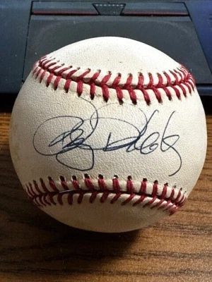 ¡BÉISBOL SOLO AUTOGRAFIADO FIRMADO POR DOUG DRABEK!  ¡Piratas, Astros! Foto 1 de 2