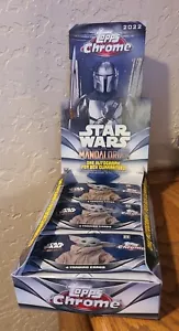 2022 Topps Star Wars The Mandalorian cromo edición Beskar paquete de pasatiempos - Imagen 1 de 2