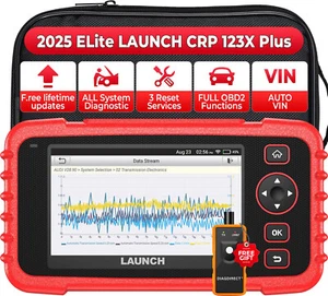 2025 LAUNCH CRP123X CRP123E PLUS Car OBD2 Scanner Diagnostic Tool All System ABS - Picture 1 of 20