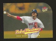 2005 Fleer Ultra Pedro Martinez #69 Gold Medallion SP Boston Red Sox