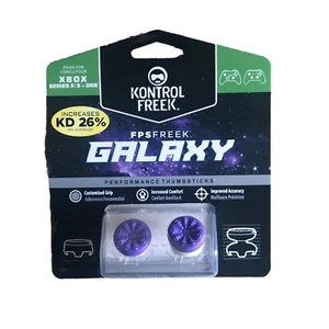 KontrolFreek Galaxy Freek Performance Thumbsticks for Xbox - Purple - Picture 1 of 5