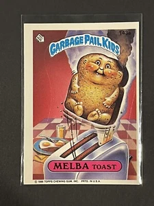 1986 Garbage Pail Kids Series 4 #143a Melba Toast GPK NM+ Quantity Available - Picture 1 of 2