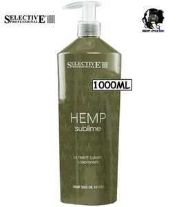 SELECTIVE PROFESSIONAL HEMP SUBLIME BALSAMO CAPELLI SECCHI IDRATANTE ALLA CANAPA - Foto 1 di 2