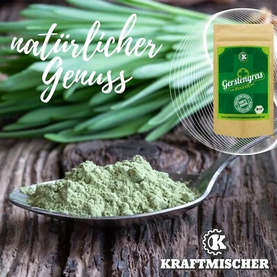 Gerstengraspulver Bio 500g Gerstengras Pulver aus deutschem Anbau - Bild 1 von 4