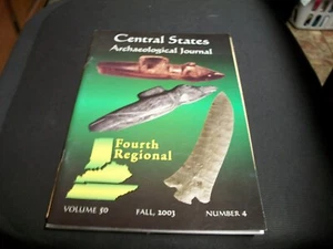 Central States Archaeological Journal  vol. 50 #4 Fall 2003 - Picture 1 of 1