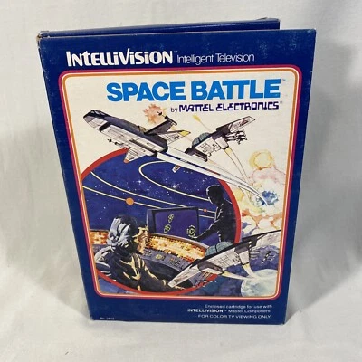 Space Battle, Intellivision, Mattel Electronics 1979, Video Game - Image 1 of 4
