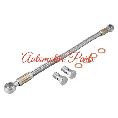 Stainless Steel Braided Vanos Oil Supply Line For BMW E46 325i 325Ci 330i 330Ci - Image 1 of 4