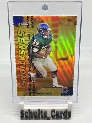 1999 Topps Finest RARE RC GOLD REFRACTOR DIE CUT /100 Curtis Enis #139 Penn St - Image 1 of 4