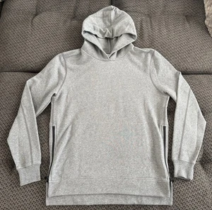 Sudadera con Capucha John Elliott Villain Cremallera Lateral Gris Jaspeado Talla 3 Grande Delgada - Imagen 1 de 22