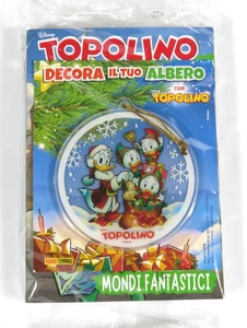 PRL) DISNEY TOPOLINO CHRISTMAS  XMAS NOËL NATALE NADAL NATAL DECORAZIONE ALBERO - Imagen 1 de 4