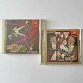 Giga Wing 1 2 Set w/Spine Reg-Card Dreamcast DC SEGA Shooter Sumup Game Japan