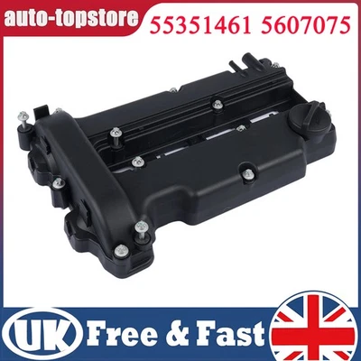 Rocker Valve Cover for Vauxhall Astra Corsa Meriva Tigra 1.2 1.4 Petrol 55351461 - Image 1 of 4