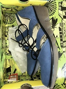 Sandalias FLY London Poma azules con cordones y tiras talla EU 40 Reino Unido 7 BNWB - Imagen 1 de 3