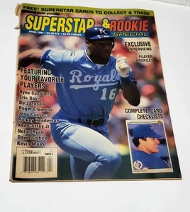 April 1991 Sports Cards Magazin Superstar & Rookie Special Baseball - Bild 1 von 16