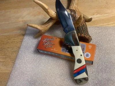 Frost Steel Warrior Choctaw Liberty Bell Lockback 3 3/4" Pocketknife FSW105LB - Image 1 of 4