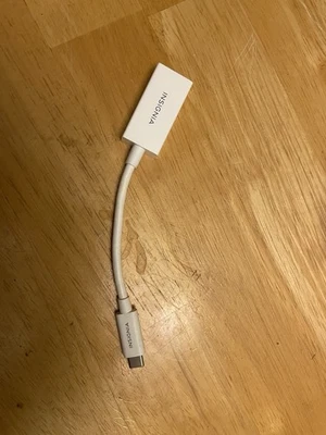 Insignia- USB-C to DisplayPort Adapter - White - Image 1 of 3