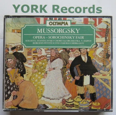 MUSSORGSKY - Sorochinsky Fair ESIPOV / MATORIN - Excellent Con 2 CD Set Olympia - Image 1 of 3