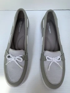 Zapatos saltamontes para mujer 8,5 Estrecho Apoyo Espuma Interior Arco Borde Rayas - Imagen 1 de 4