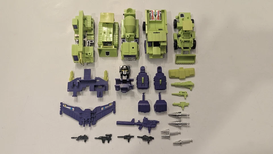 Vinage G1 Transformers 1985 Devastator 100% Complete - Image 1 of 4
