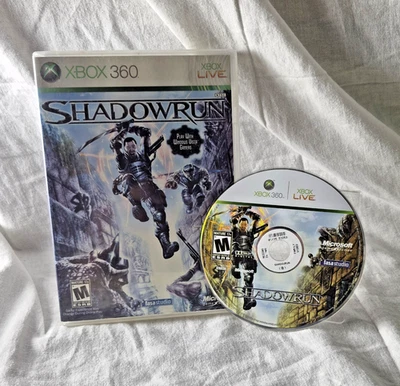 Shadowrun Xbox 360 (Microsoft, 2007) Case And Game Disc Only - Image 1 of 4