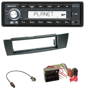 Continental MP3 AUX USB DAB 1DIN Autoradio für BMW 1er E87 3er E90-3 X1 E84 Z4 E - Bild 1 von 10