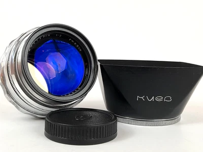 JUPITER-9  RED "P" EARLY SILVER 85mm f/2  ARSENAL Carl Zeiss Sonnar DESIGN - Image 1 of 4