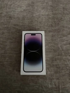 Apple iPhone 14 Pro Max 128 Go - Boîte vide uniquement - Violet foncé - Photo 1 sur 4