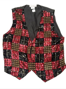 Chaleco con cuentas vintage para mujer de THE EVERETTE COLLECTION - Imagen 1 de 3