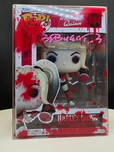 Harley Quinn Funko POP Heroes DC Comics #494 autograph/sign by Brian Buccellato - Picture 1 of 6