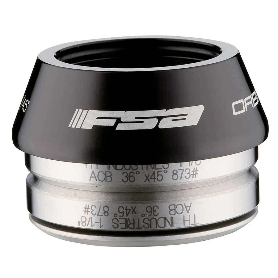 FSA Orbit IS Integrated 1 1/8 36/45 Bearing Black - Image 1 of 1
