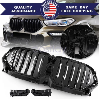 Front Radiator Grille Active Air Shutter 51135A29C23 For BMW X6 G06 2020-2024 - Image 1 of 4