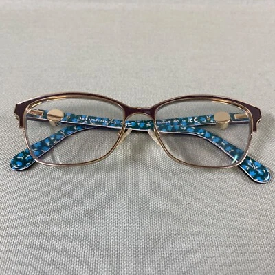 Gafas para mujer Kate Spade Audrina/G 09Q, marrón/dorado con tortuga y floral Foto 1 de 4