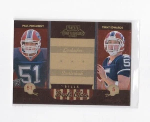 PAUL POSLUSZNY 2007 PLAYOFF CONTENDERS - DRAFT CLASS INSERT ROOKIE CARD - #'D/1000 - Bild 1 von 24
