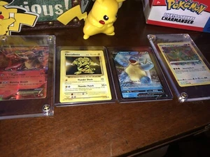 Charizard Ex 11/83, Rayquaza 138/185, Electabuzz 41/108, Blastoise V SWSH101. - Picture 1 of 7