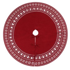  Christmas Tree Decorations Chrismas Gift Knitted Skirt Floor