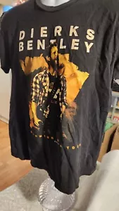 Dierks Bentley "2019 Burning Man" Tour Double Sided Shirt Large - Picture 1 of 3