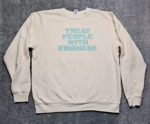 NEW Harry Styles Sweatshirt Size LARGE Treat People With Kindness HSLOT TPWK - Picture 1 of 7