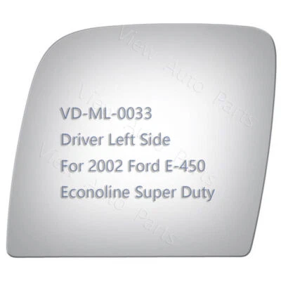 Espejo retrovisor superior de vidrio para Ford E150 E450 Econoline Super Duty 2002-2014 lado del conductor Foto 1 de 4