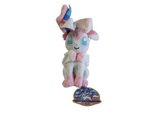 Pokemon Takara XY SYLVEON Stuffed Plush 2013 Nintendo Tomy Original Tags - Picture 1 of 4