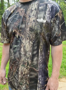 T-shirt Moisture absorbant Timber Camouflage- True Adventure Outdoors® Oak Camo - Picture 1 of 3