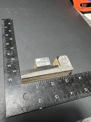 Printing Letterpress Printers Block Vintage Telephone Phone  Motorola - Image 1 of 4