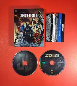 Justice League DCEU - Steelbook Best Buy - (Blu-ray + DVD) - 2018 Expired Code - Picture 1 of 11