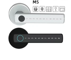 Serratura Elettronica per Porta Con Impronte Digitali, Smart Lock, Password - Foto 1 di 7